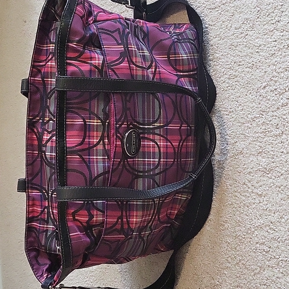 Coach baby bag